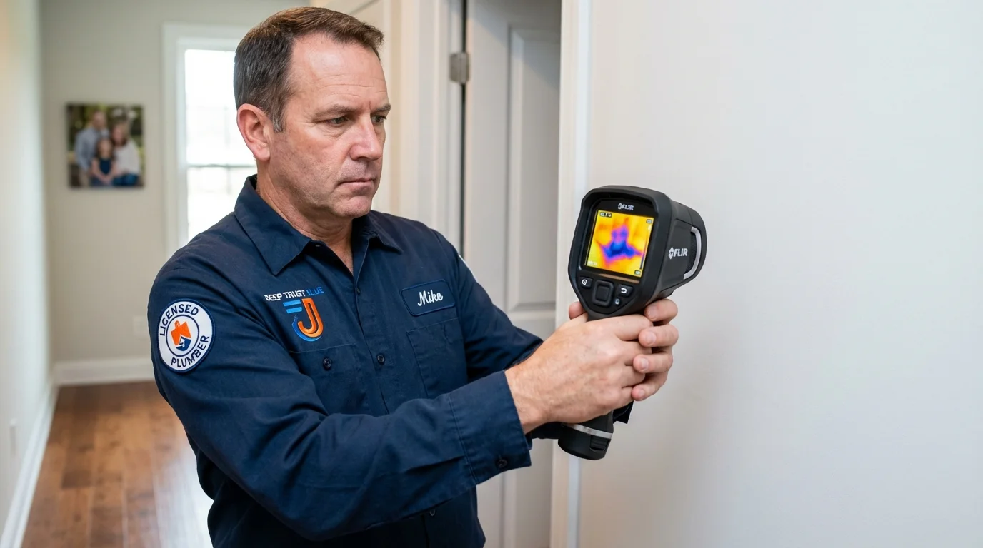 Thermal imaging leak detection by Johns Plumbing LLC in Hayden